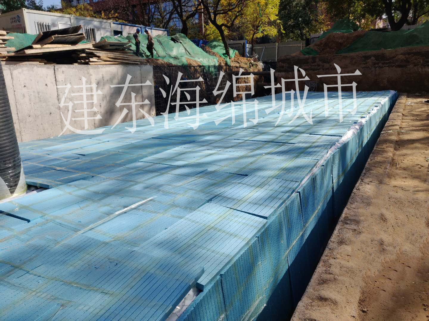 雨水收集 北京中关村五号园区配套项目