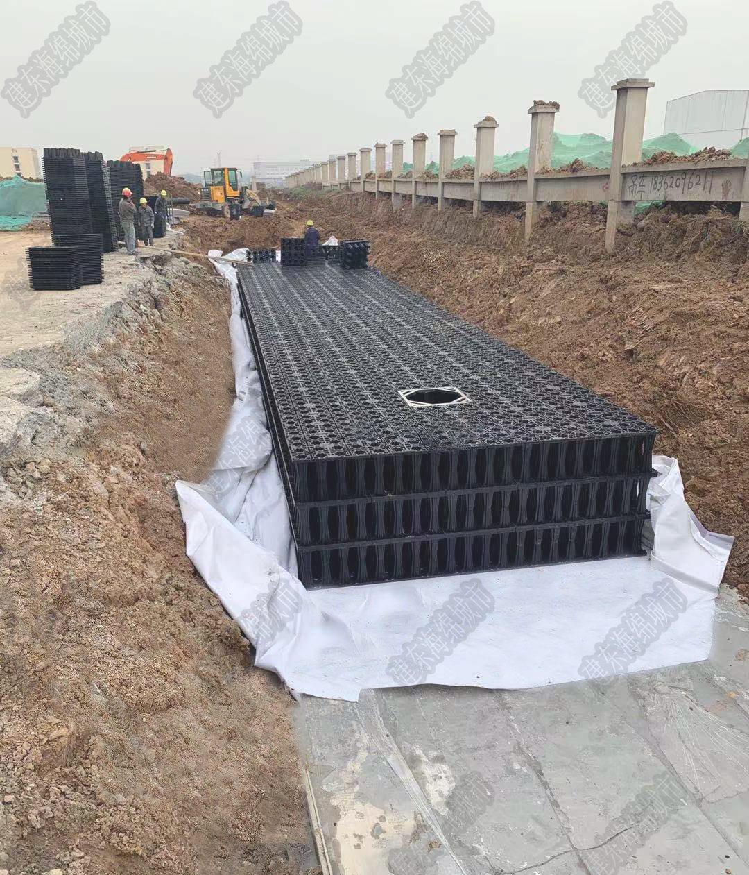 雨水收集 南京苏试研发中心基地项目一期
