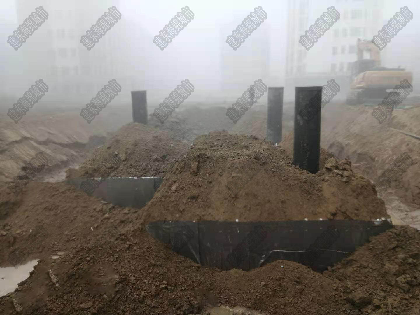 雨水收集 宿迁中杨镇居民集中区项目